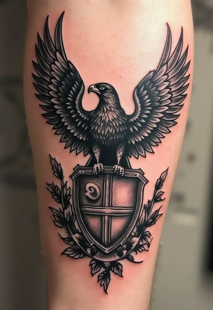 50 Hawk Tattoo Meaning Designs and Symbolism You Should Know 31 50 Hawk Tattoo Meaning Designs and Symbolism You Should Know - 31. The Symbol of Honor