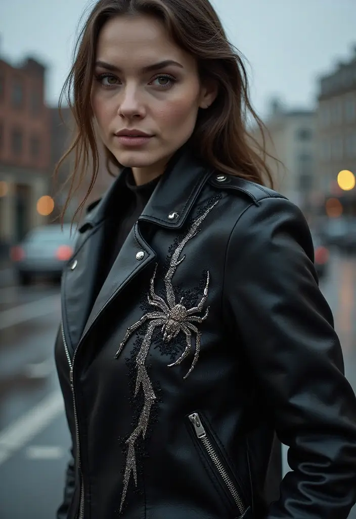 50 Spider Tattoo Designs with Meaning and Bold Styles 31 50 Spider Tattoo Designs with Meaning and Bold Styles - 31. Spider and Lightning