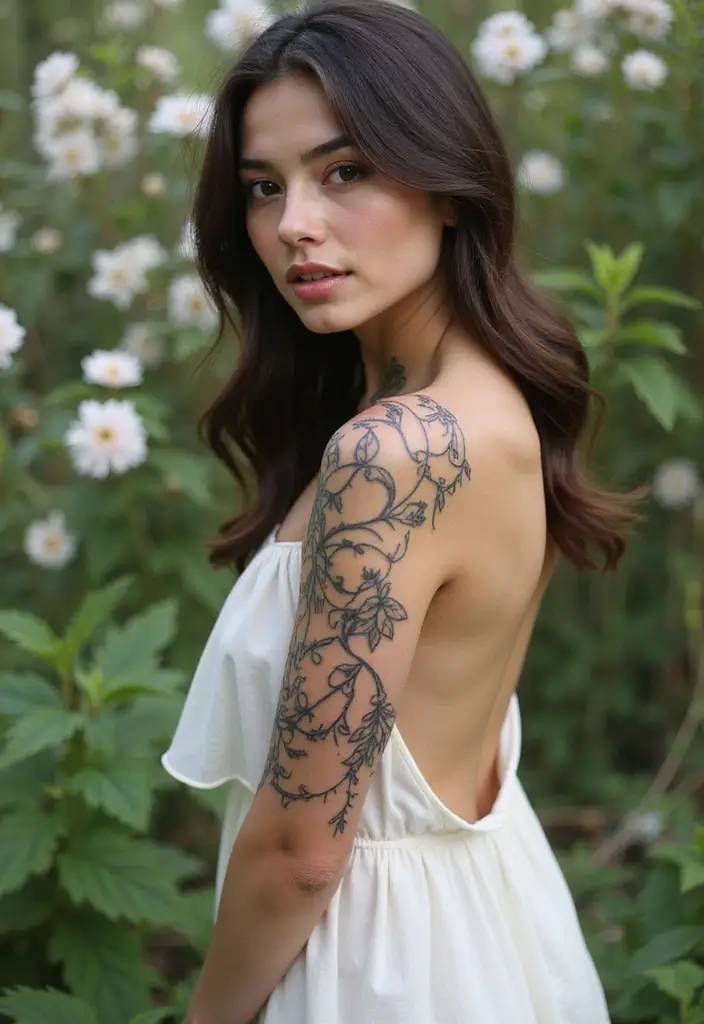 30 Vine Tattoos That Showcase Natural Beauty 31 30 Vine Tattoos That Showcase Natural Beauty - Conclusion