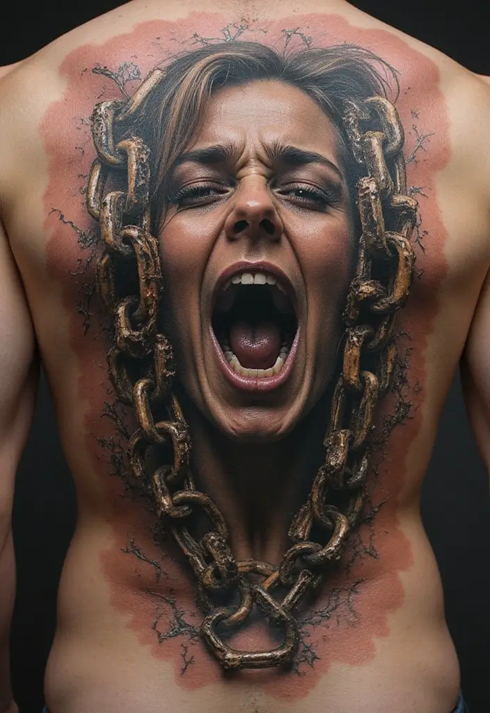 50 Berserk Tattoo Ideas Inspired by the Iconic Manga 32 50 Berserk Tattoo Ideas Inspired by the Iconic Manga - 32. The Chains of Fate