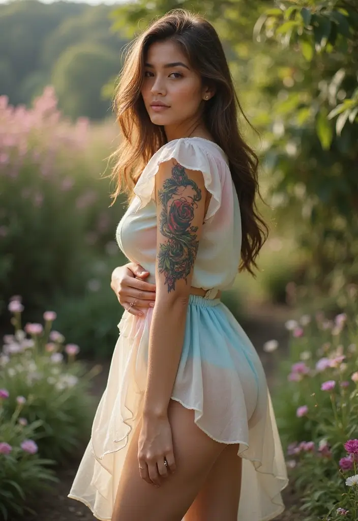 50 Above the Knee Tattoo Ideas with Unique Placement Designs 33 50 Above the Knee Tattoo Ideas with Unique Placement Designs - 33. Surreal Concepts