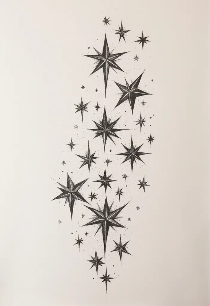 50 Family Tattoo Ideas to Celebrate Love and Connection 33 50 Family Tattoo Ideas to Celebrate Love and Connection - 33. Constellation Tattoos