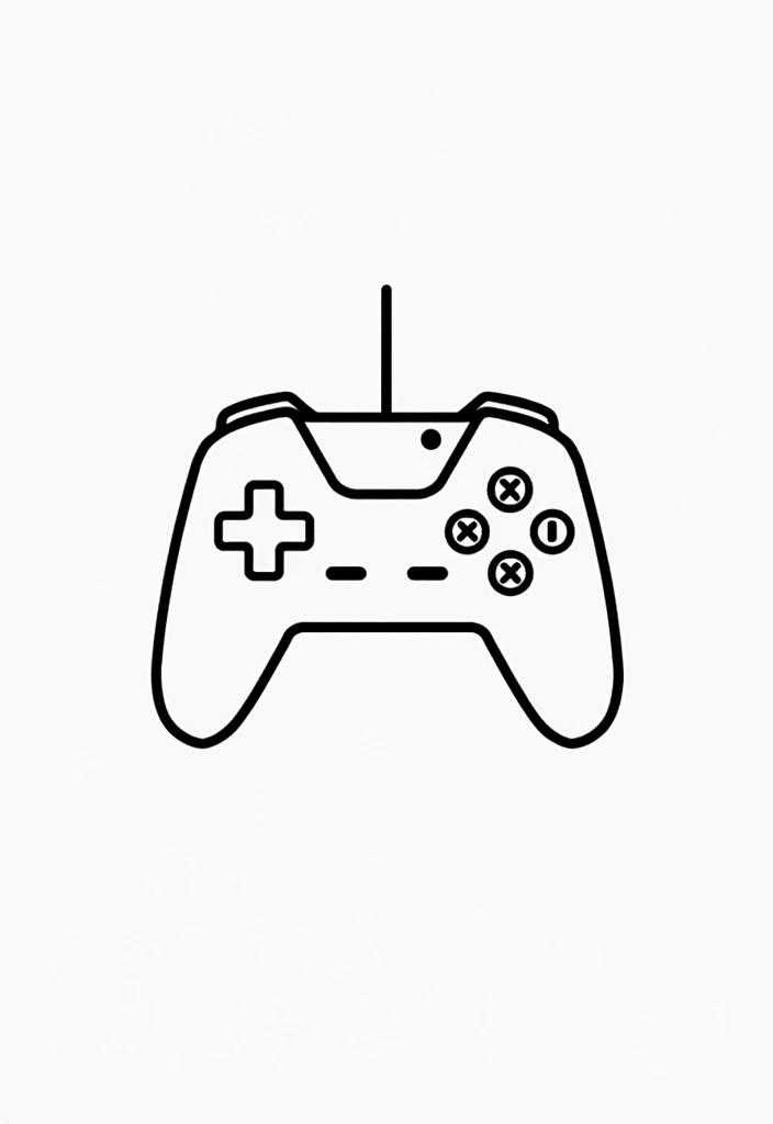 50 Line Art Custom Tattoos for Minimalist and Creative Designs 33 50 Line Art Custom Tattoos for Minimalist and Creative Designs - 33. Simple Game Icons
