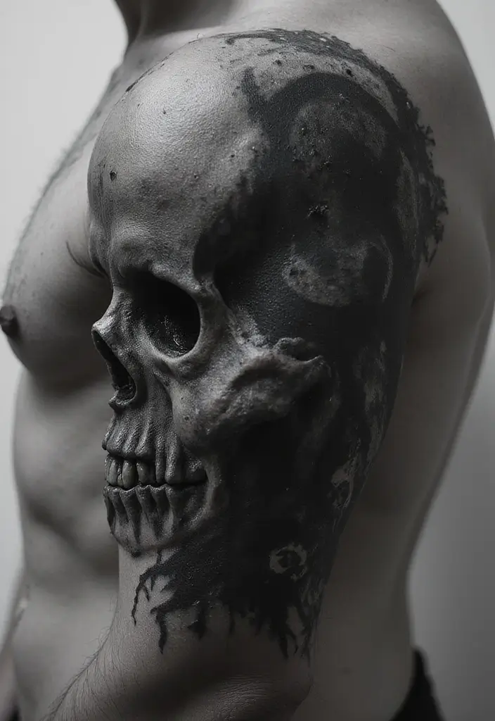 50 Berserk Tattoo Ideas Inspired by the Iconic Manga 35 50 Berserk Tattoo Ideas Inspired by the Iconic Manga - 35. The Embrace of Shadows