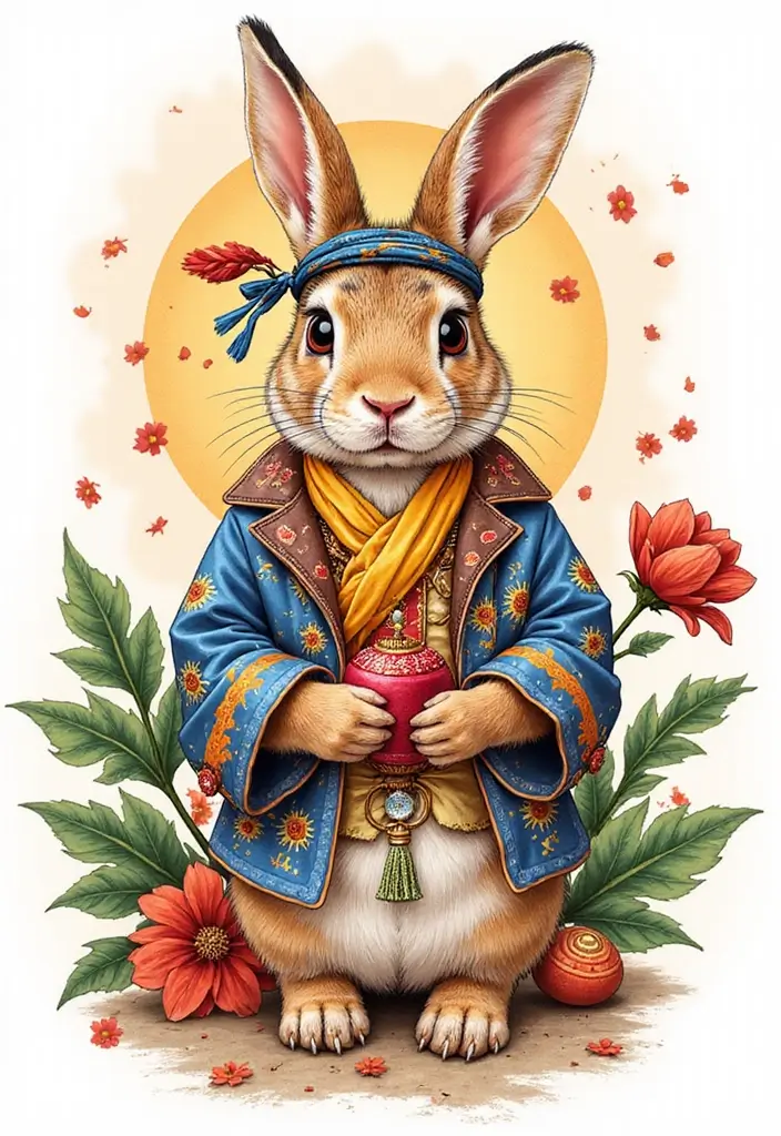 50 Rabbit Tattoo Meaning Inspirations and Cultural Symbolism - 35. Cultural Festivals