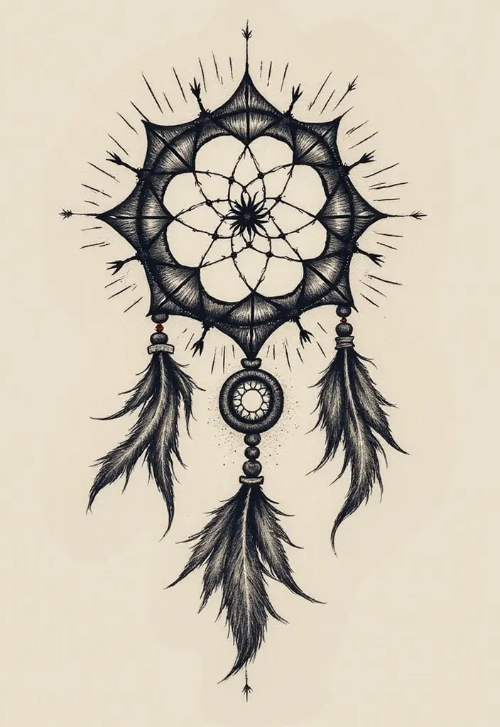 50 Dream Catcher Tattoo Meaning Ideas with Deep Symbolism 37 50 Dream Catcher Tattoo Meaning Ideas with Deep Symbolism - 37. Embracing Change and Adaptability