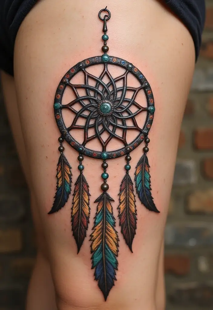50 Dream Catcher Tattoo Meaning Ideas with Deep Symbolism 3 50 Dream Catcher Tattoo Meaning Ideas with Deep Symbolism - 3. Cultural Significance