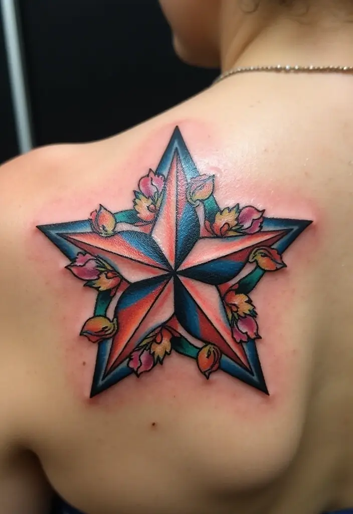 50 Star Tattoo Meaning Ideas and Symbolism Explained! - 3. Five-Pointed Stars