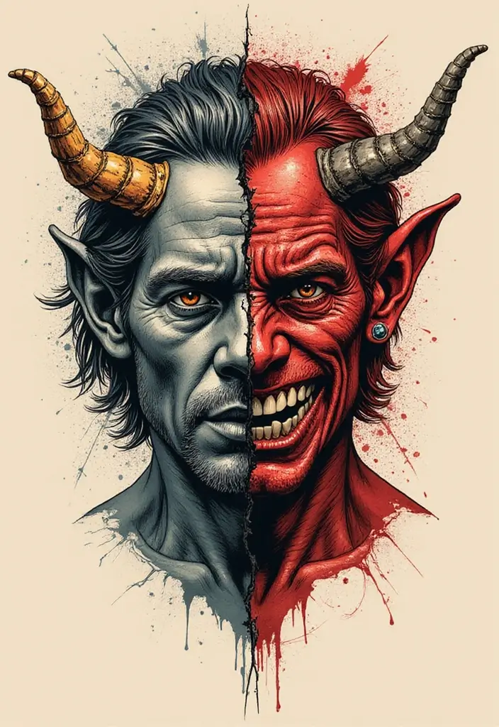 50 Stunning Demon Slayer Tattoo Ideas for Anime Fans - 40. The Nature of Humanity