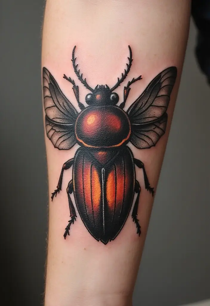 50 Bug Pin Tattoo Designs That Are Unique and Creative - 41. Bespoke Insect Artwork