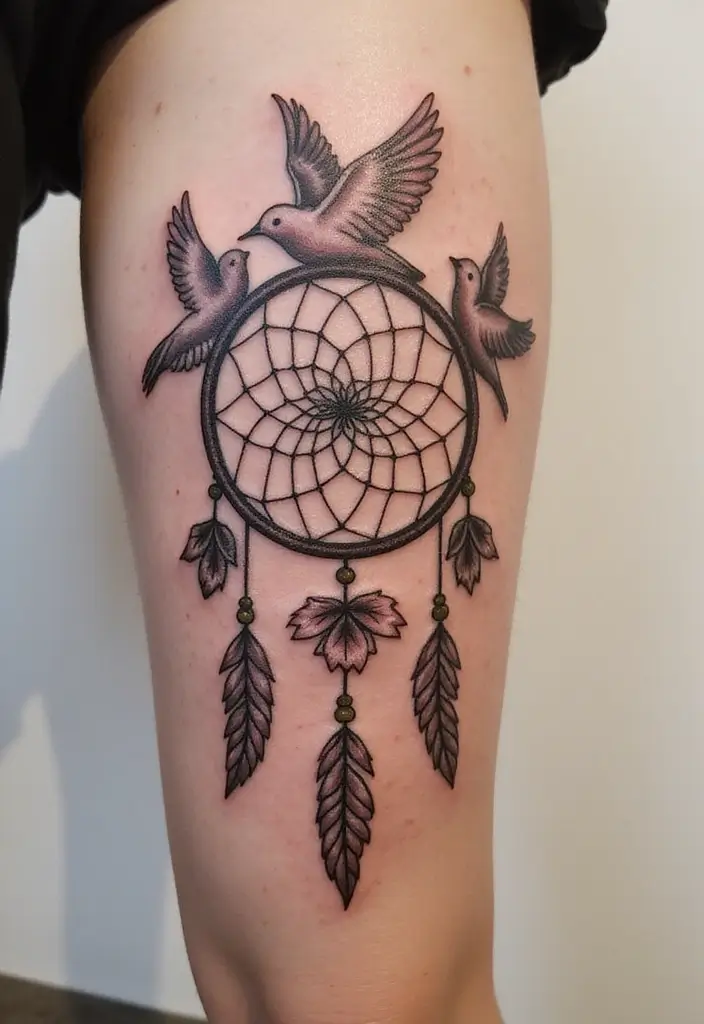 50 Dream Catcher Tattoo Meaning Ideas with Deep Symbolism 41 50 Dream Catcher Tattoo Meaning Ideas with Deep Symbolism - 41. The Journey of Forgiveness