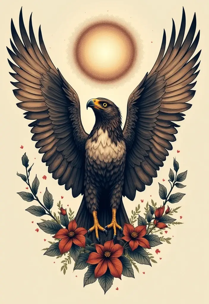 50 Hawk Tattoo Meaning Designs and Symbolism You Should Know 42 50 Hawk Tattoo Meaning Designs and Symbolism You Should Know - 42. The Emblem of Protection