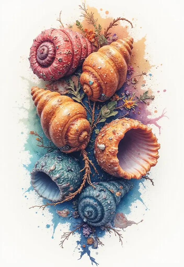 50 Family Tattoo Ideas to Celebrate Love and Connection 43 50 Family Tattoo Ideas to Celebrate Love and Connection - 43. Shell Tattoos