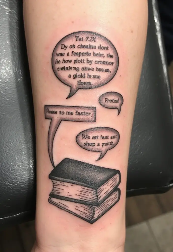 50 Beautiful Bible Verse Tattoo Ideas for Faith and Inspiration 44 50 Beautiful Bible Verse Tattoo Ideas for Faith and Inspiration - 44. 1 Peter 3:15 - 'Always be prepared to give an answer for the hope that you have'