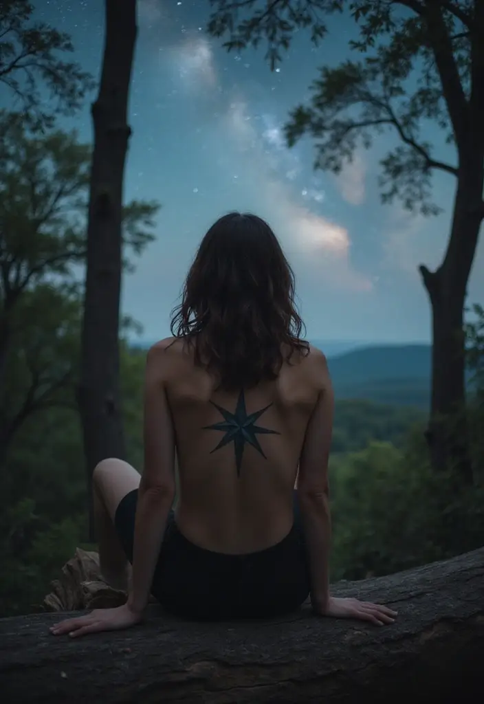 50 Nautical Star Tattoo Meaning Facts and Inspirations 44 50 Nautical Star Tattoo Meaning Facts and Inspirations - 44. Nautical Star and Connection to Nature