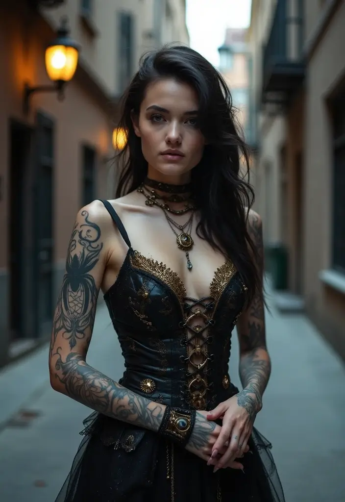 50 Spider Tattoo Designs with Meaning and Bold Styles 44 50 Spider Tattoo Designs with Meaning and Bold Styles - 44. Spider and a Lantern