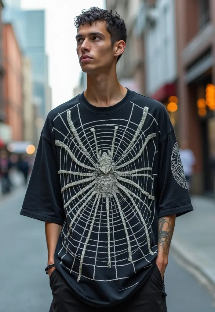 50 Spider Tattoo Designs with Meaning and Bold Styles 45 50 Spider Tattoo Designs with Meaning and Bold Styles - 45. Spider and a Maze