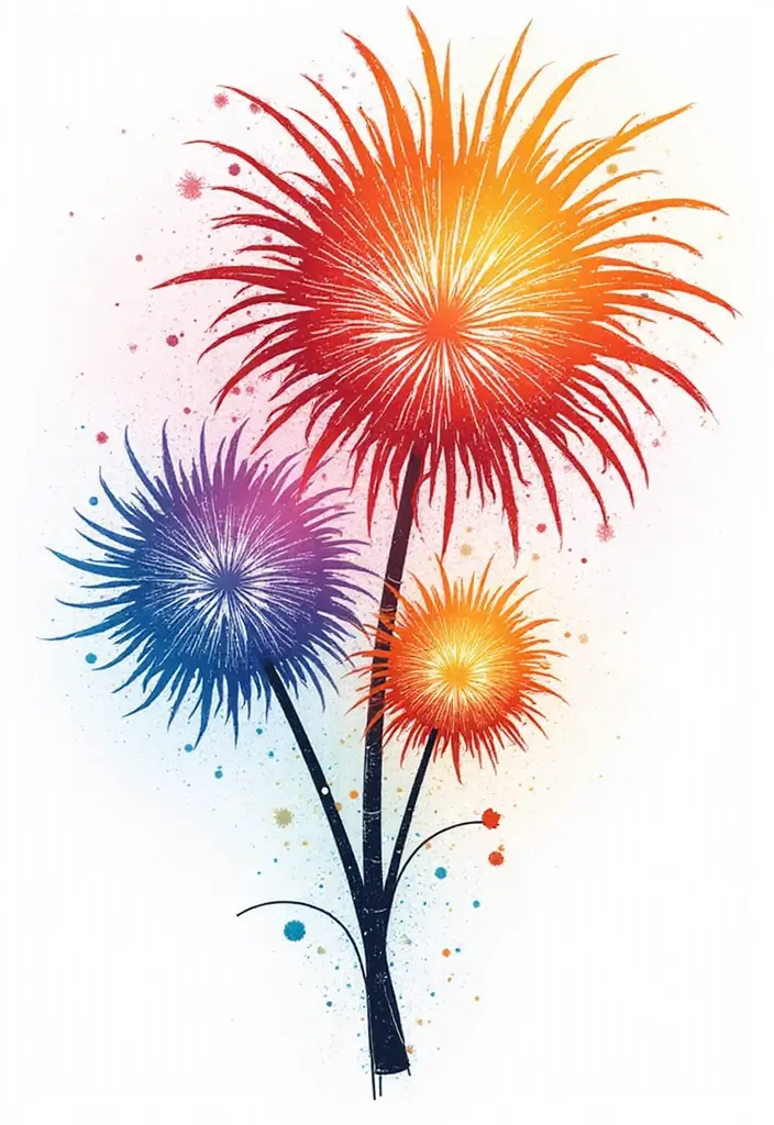 50 Family Tattoo Ideas to Celebrate Love and Connection 46 50 Family Tattoo Ideas to Celebrate Love and Connection - 46. Firework Tattoos
