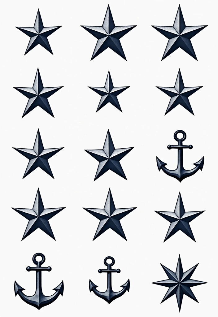 50 Nautical Star Tattoo Meaning Facts and Inspirations 46 50 Nautical Star Tattoo Meaning Facts and Inspirations - 46. Nautical Star in Digital Art