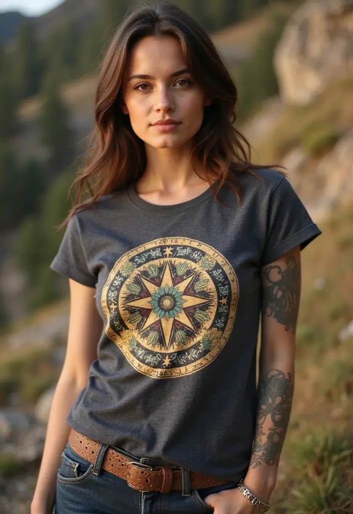 50 Compass Tattoo Meaning Ideas and Symbolic Designs - 49. The Compass of Evolution