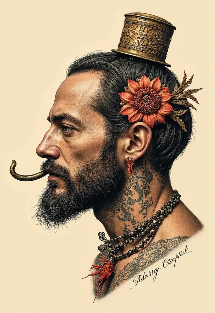 50 Shrunken Head Tattoo Designs for Bold and Edgy Styles - 49. Historical References