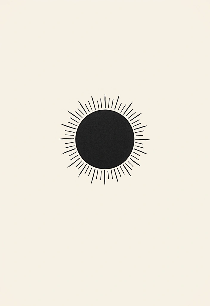 50 Eclipse Tattoo Designs with Powerful Meaning and Symbolism - 4. Minimalist Eclipse Tattoos