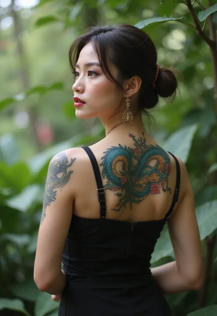 50 Front Shoulder Tattoos for Females That Are Stylish and Bold 4 50 Front Shoulder Tattoos for Females That Are Stylish and Bold - 4. Mythical Creatures