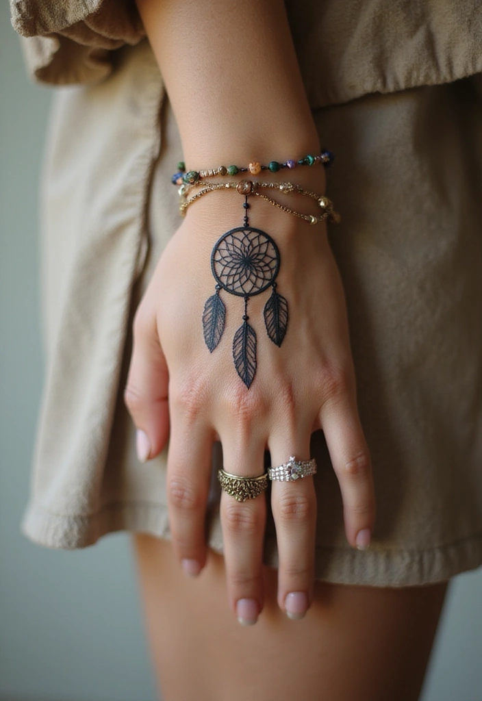 50 Beautiful Hand Tattoos for Women with Unique Design Ideas 4 50 Beautiful Hand Tattoos for Women with Unique Design Ideas - 4. Artistic Illustrations