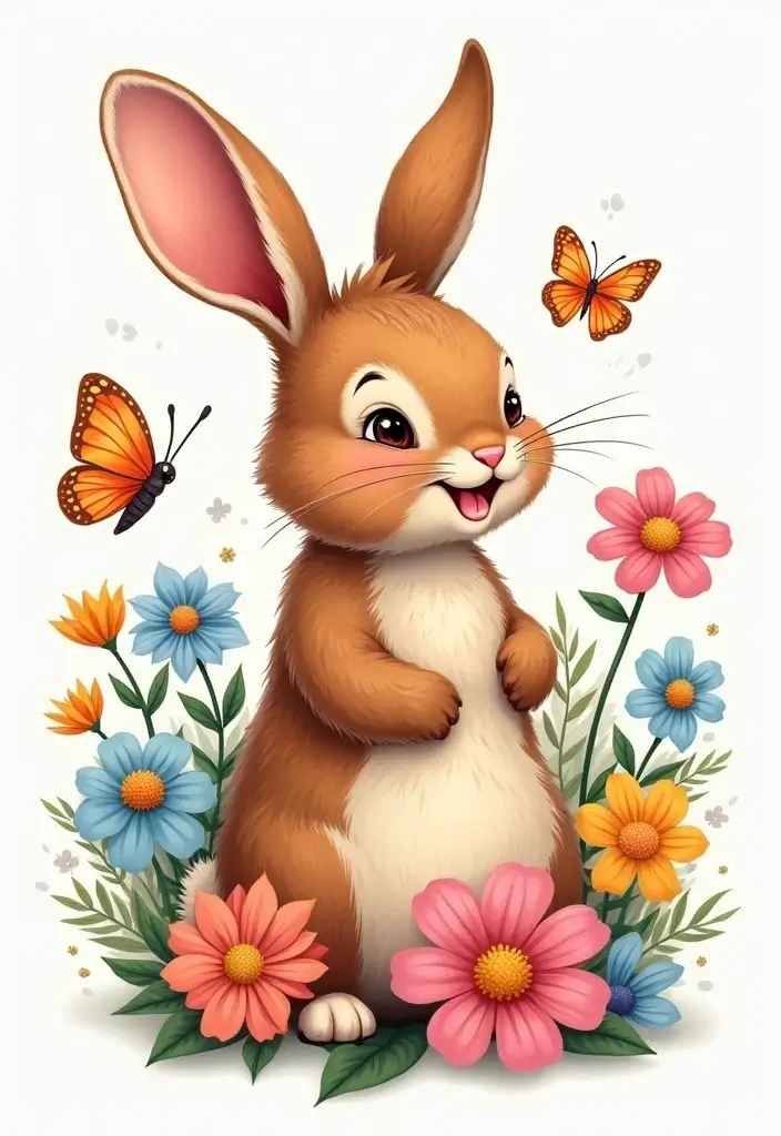 50 Rabbit Tattoo Meaning Inspirations and Cultural Symbolism - 4. Playfulness and Joy
