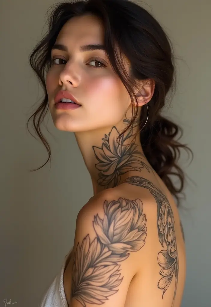 50 Elegant Collarbone Tattoo Ideas for Women 51 50 Elegant Collarbone Tattoo Ideas for Women - Conclusion