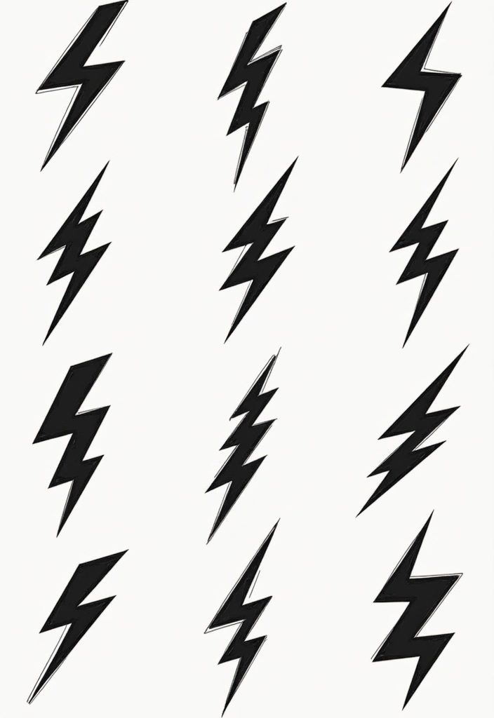 50 Lightning Bolt Tattoos with Bold and Striking Designs 51 50 Lightning Bolt Tattoos with Bold and Striking Designs - Conclusion