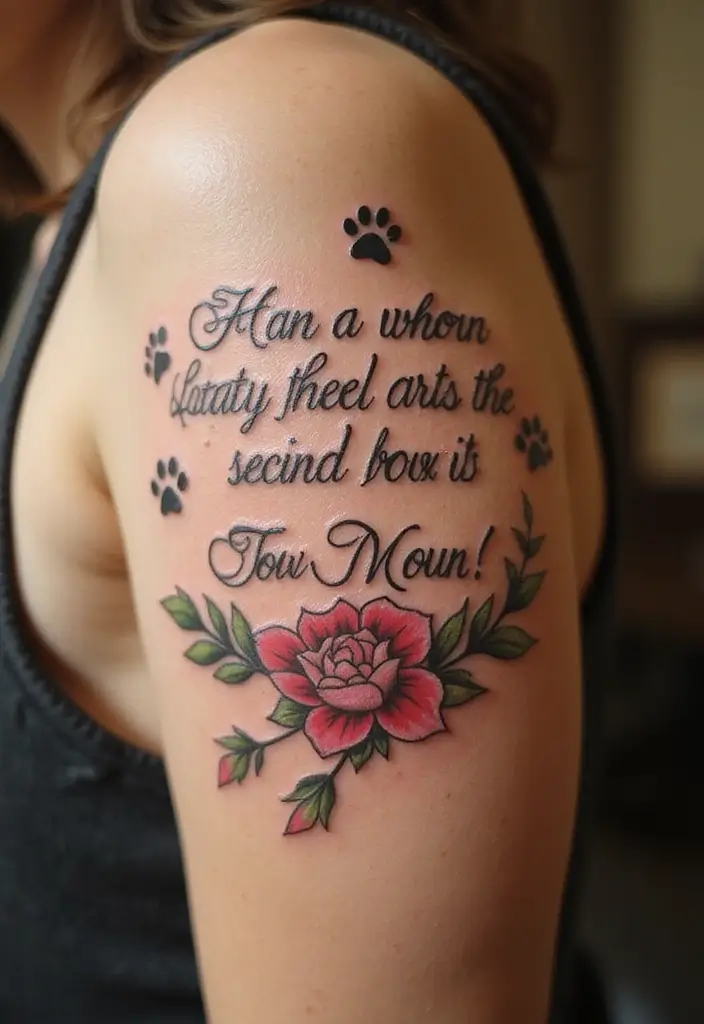 30 Loyalty Over Love Tattoos and Their Symbolism - 5. Quote Tattoos About Loyalty