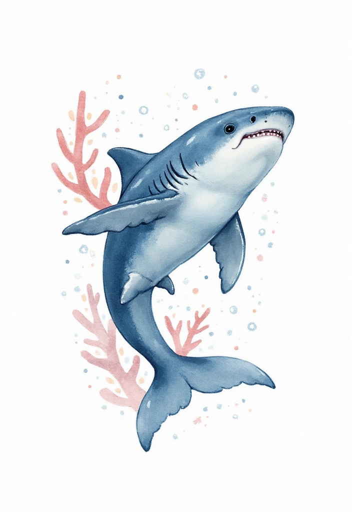 30 Shark Tattoo Designs and Their Powerful Symbolism 5 30 Shark Tattoo Designs and Their Powerful Symbolism - 5. The Gentle Whale Shark