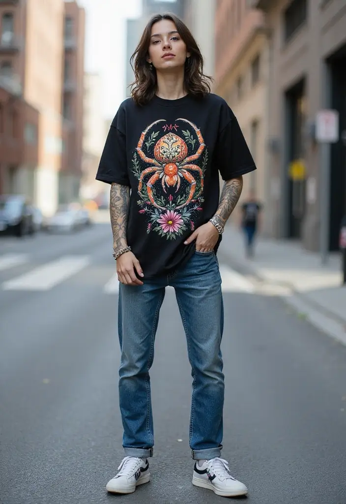 50 Spider Tattoo Designs with Meaning and Bold Styles 5 50 Spider Tattoo Designs with Meaning and Bold Styles - 5. Floral Spider Fusion