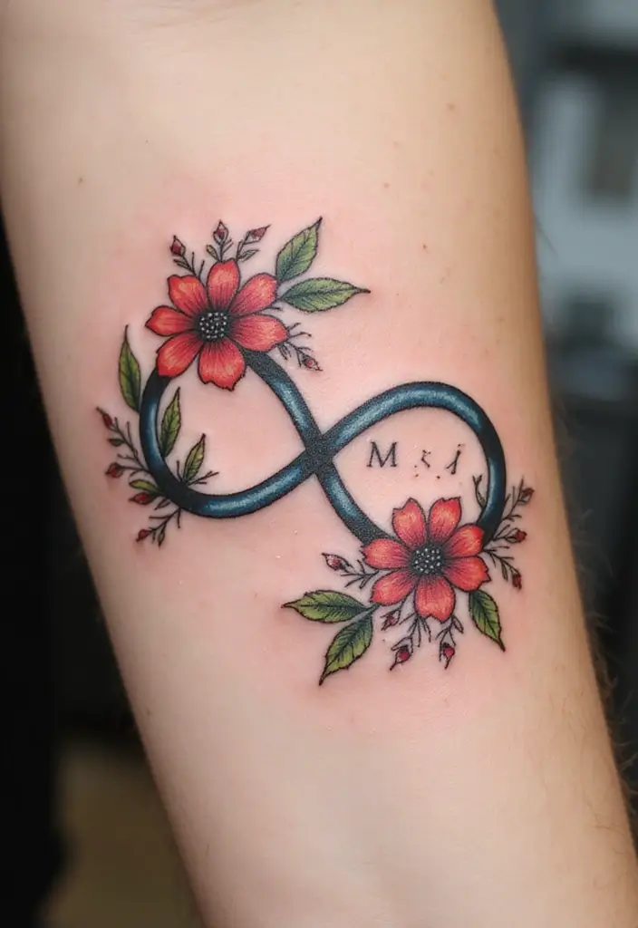 50 Family Tattoo Ideas to Celebrate Love and Connection 6 50 Family Tattoo Ideas to Celebrate Love and Connection - 6. Infinity Symbol Tattoos
