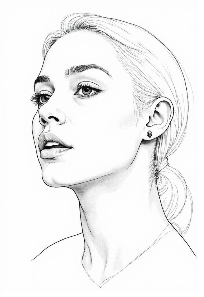 50 Line Art Custom Tattoos for Minimalist and Creative Designs 6 50 Line Art Custom Tattoos for Minimalist and Creative Designs - 6. Line Portraits
