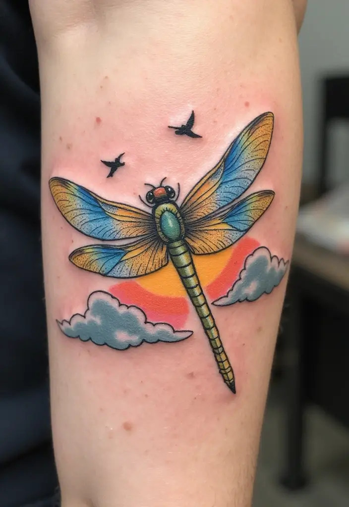 30 Significance of a Dragonfly Tattoo Ideas and Meanings 6 30 Significance of a Dragonfly Tattoo Ideas and Meanings - 6. Freedom and Independence