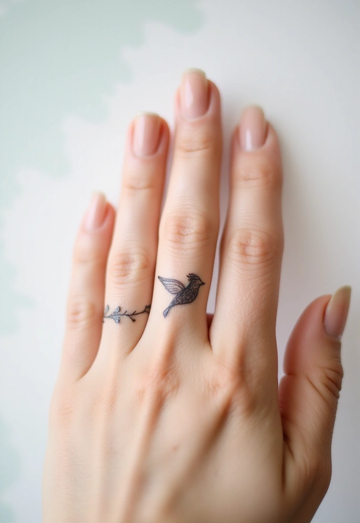 30 Elegant Hand Tattoos for a Chic and Bold Look 8 30 Elegant Hand Tattoos for a Chic and Bold Look - 8. Charming Tiny Animals