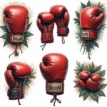 50 Boxing Gloves Tattoo Designs That Embody Strength and Courage!