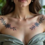 50 Elegant Collarbone Tattoo Ideas for Women