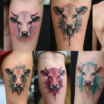 50 Cow Tattoo Designs with Fun and Unique Symbolism