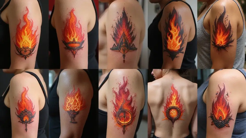 30 Fire Tattoos with Bold and Striking Designs