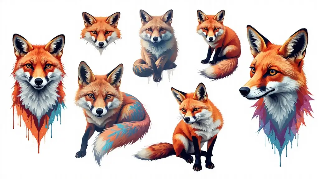 30 Fox Tattoos with Creative and Symbolic Designs