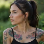 50 Front Shoulder Tattoos for Females That Are Stylish and Bold