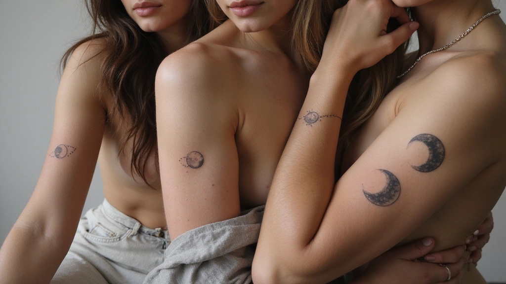 30 Moon Phase Tattoo Ideas with Symbolism and Elegant Designs