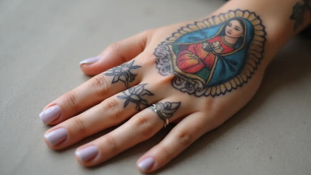 50 Virgin Mary Hand Tattoos with Spiritual and Artistic Designs