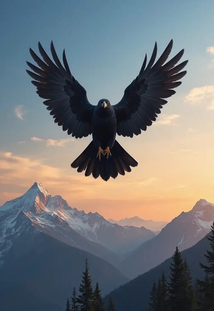 30 Black Bird Tattoo Meaning and Unique Designs - 10. Personal Empowerment