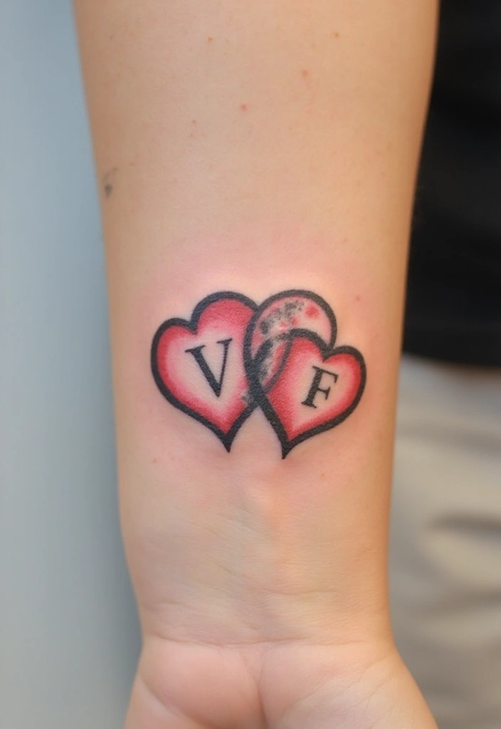 30 Karma Tattoo Meaning and Stunning Design Ideas - 10. Soulmates Symbol