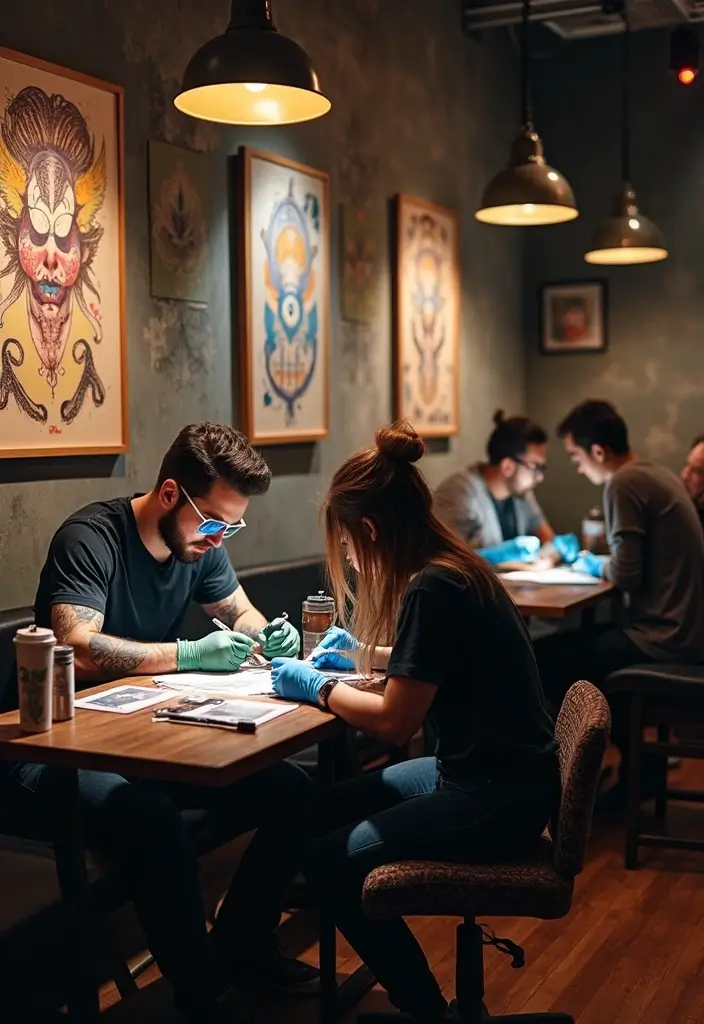 30 Best Places for Arm Tattoos to Get Inked - 10. The Art of Ink