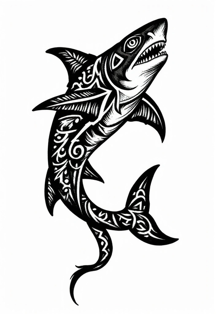 30 Tattoo Shark Meaning and Design Inspirations - 10. Cultural Significance